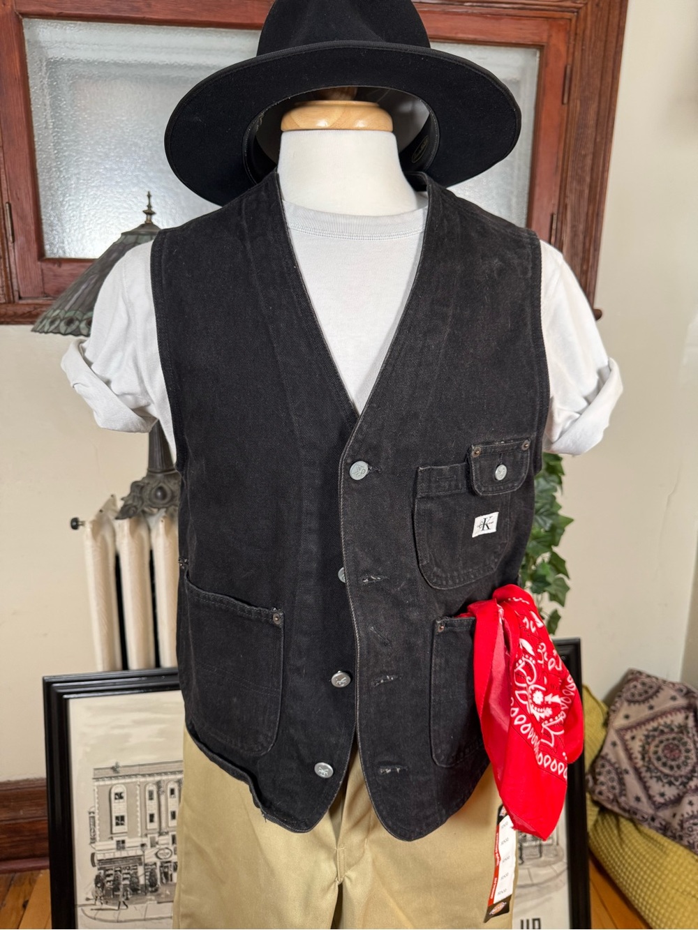 Vintage Calvin Klein Jeans Vest - Picture 3 of 10
